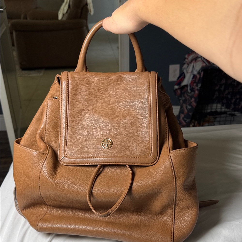 Tory Burch Leather Backpack